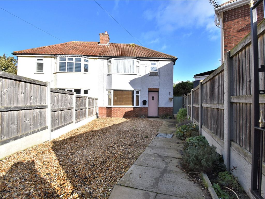 3 bed semidetached house for sale in Valley Road, Harwich, Essex CO12