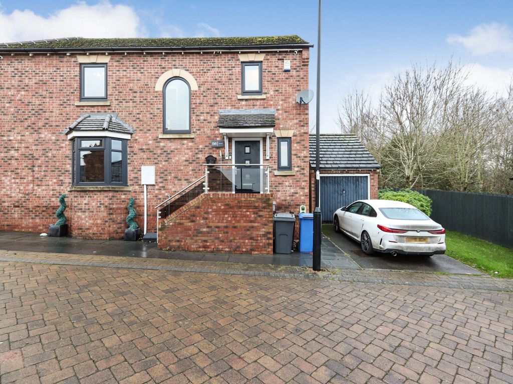 3 bed semidetached house for sale in New School Road, Mosborough