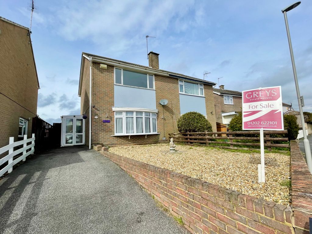 3 bed semidetached house for sale in Shore Lane, Upton, Poole BH16