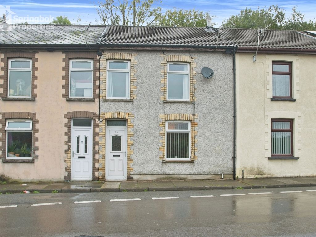 2 bed terraced house for sale in Hillside Terrace, Wattstown, Porth, Rhondda Cynon Taff CF39, £