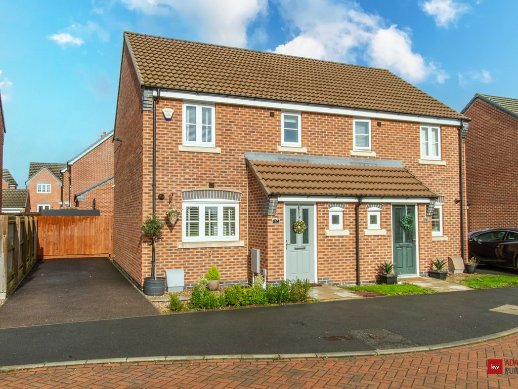 3 bed semidetached house for sale in Gallus Drive, Hinckley, Leicestershire LE10, £250,000 Zoopla