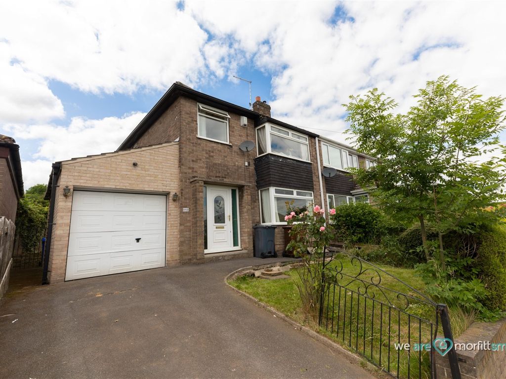 3 bed semidetached house for sale in Vicarage Road, Grenoside