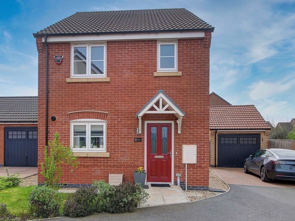 3 bed detached house for sale in Horton Drive, Broughton Astley