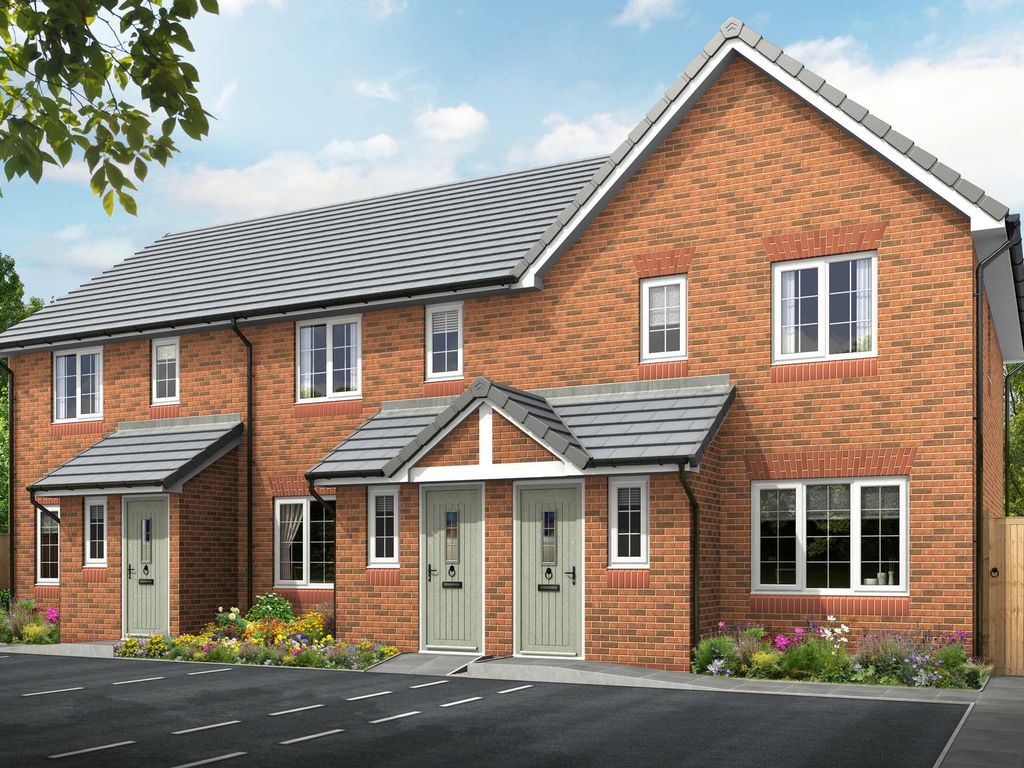 New home, 3 bed end terrace house for sale in "The Baird Gable Rectory Woods Shared..." at