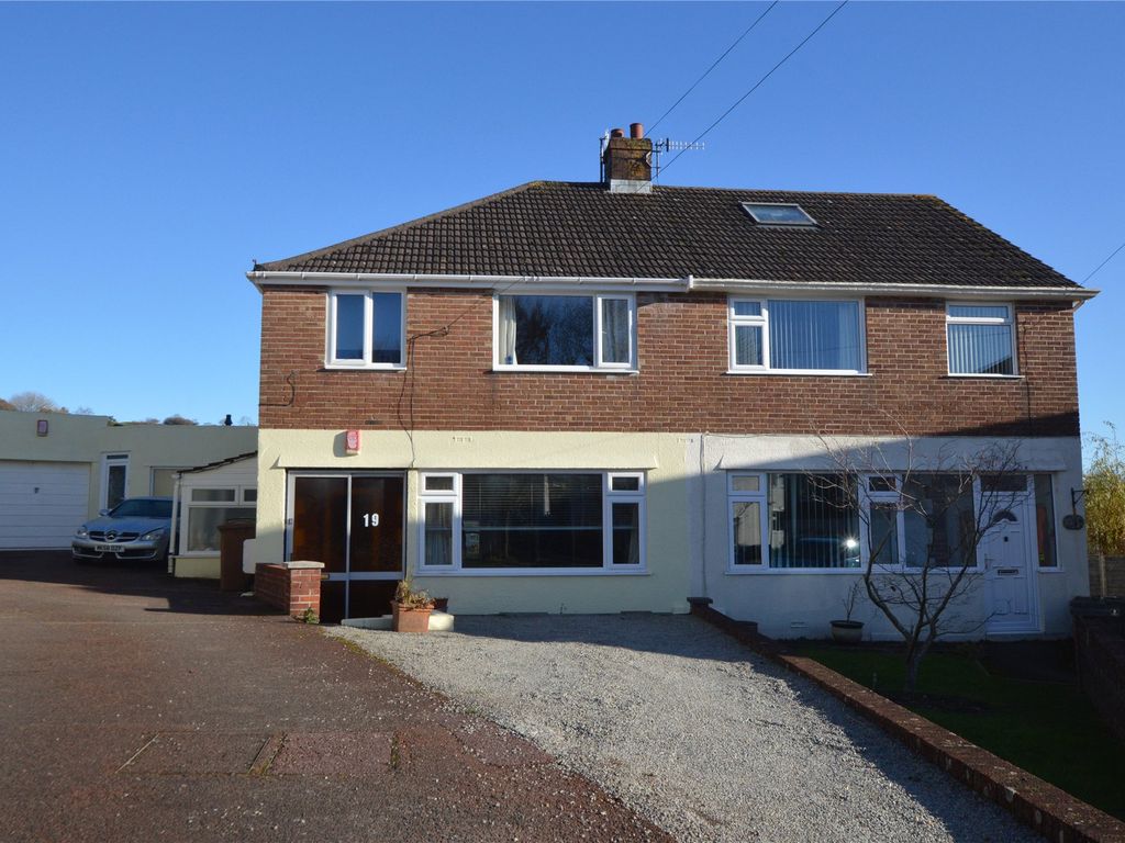 3 bed semidetached house for sale in Church Close, Plymouth, City Of
