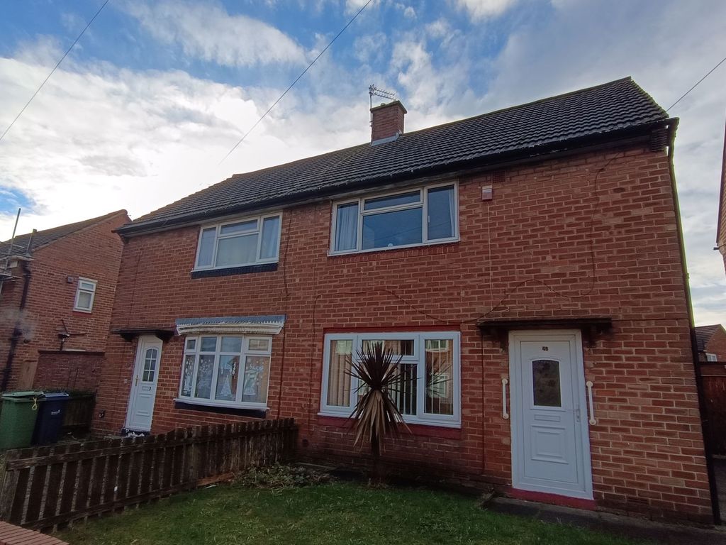 2 bed semidetached house for sale in Campbell Road, Sunderland SR5, £