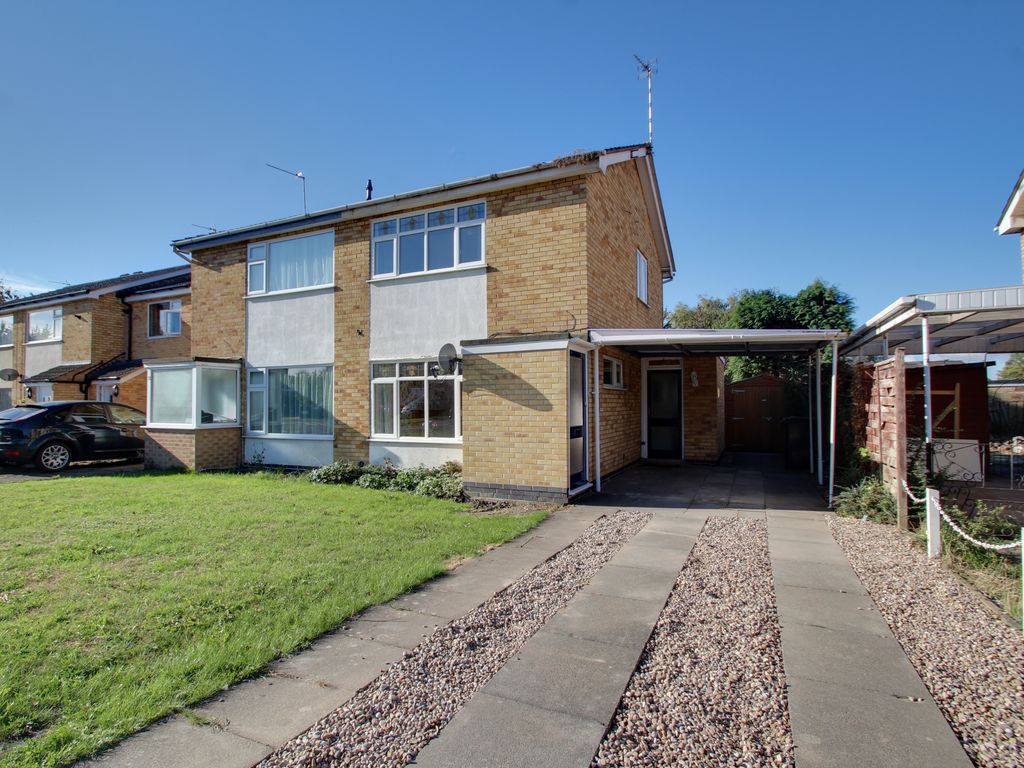 2 bed semidetached house to rent in Heathcote Drive, Sileby LE12, £800