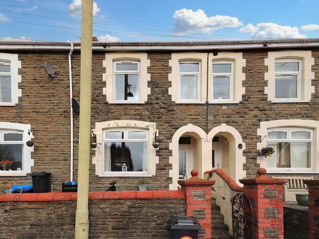 3 bed terraced house for sale in Caiach Terrace, Trelewis, Treharris