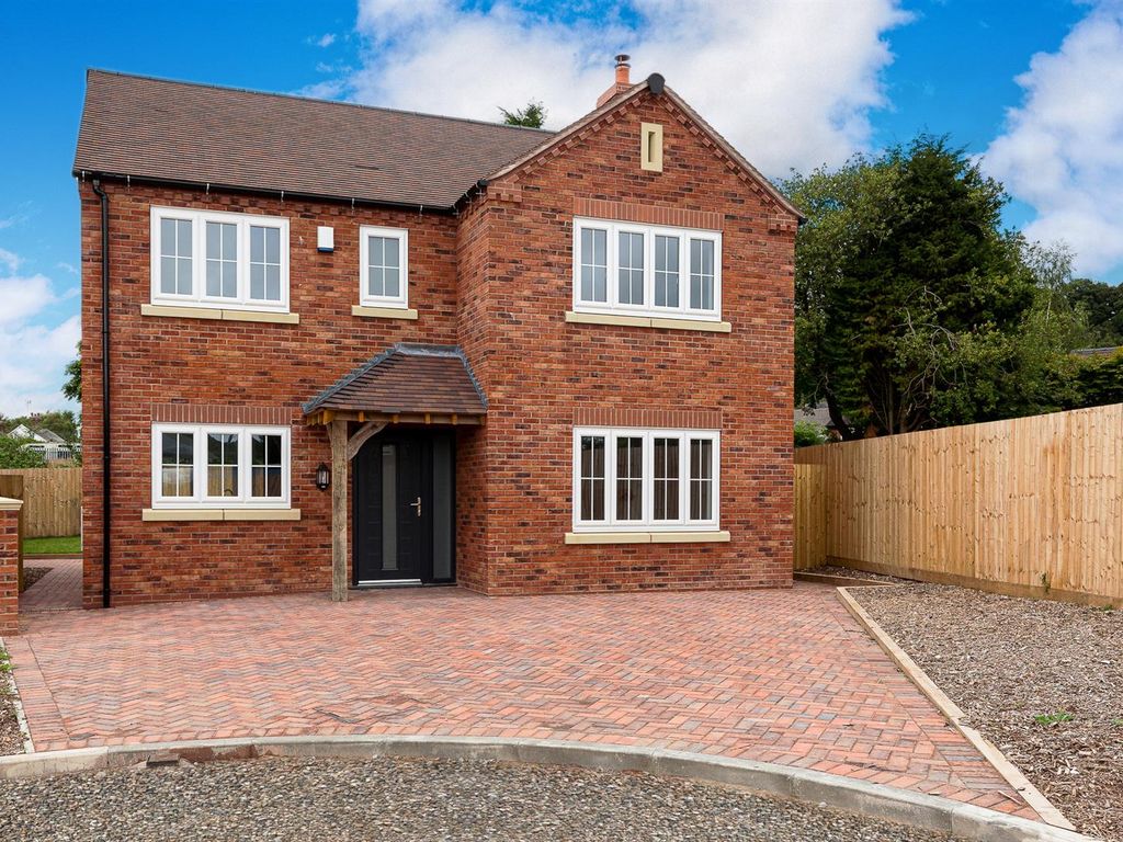 New home, 4 bed detached house for sale in Spout Lane, The Green, Cheadle ST10, £325,000 Zoopla