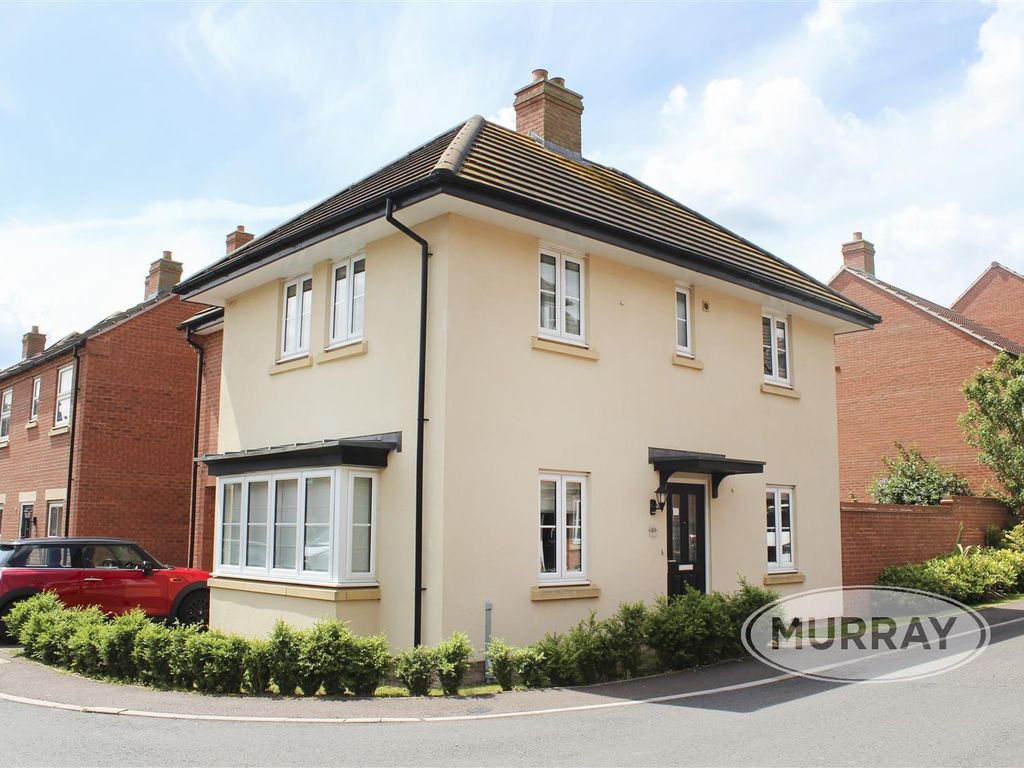 4 bed detached house for sale in John Clare Close, Oakham, Rutland LE15