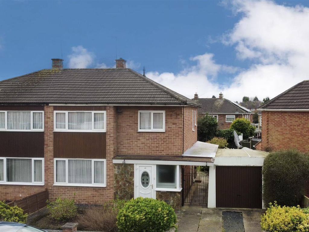 3 bed semidetached house for sale in Dovedale Road, Thurmaston
