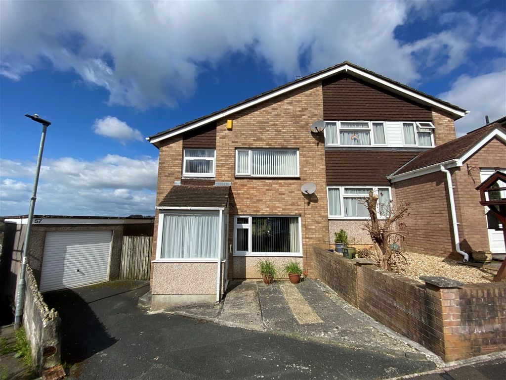 3 bed semidetached house for sale in Langham Way, Ivybridge PL21, £
