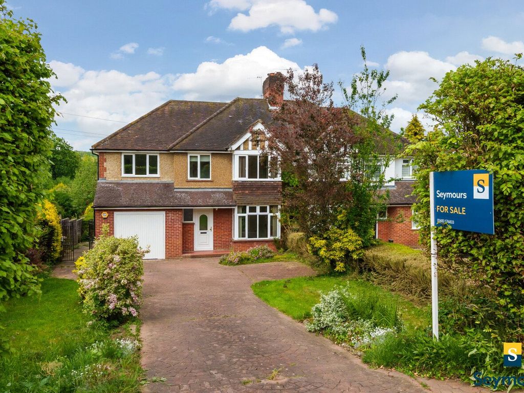 4 bed detached house for sale in Chilworth, Guildford, Surrey GU4, £