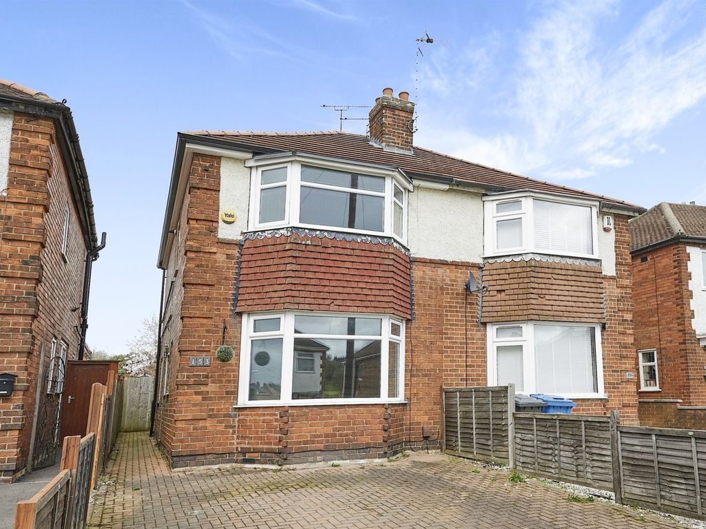 2 bed semidetached house for sale in St. Albans Road, Derby DE22, £