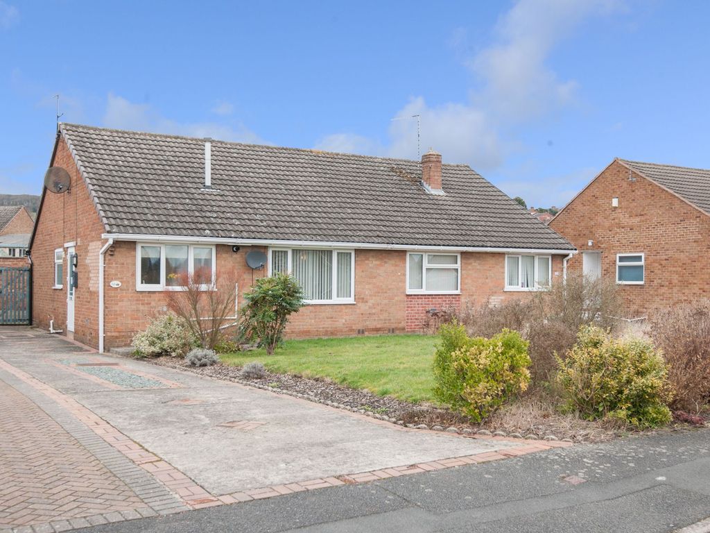 3 bed semidetached bungalow for sale in Caxton Close, New Whittington