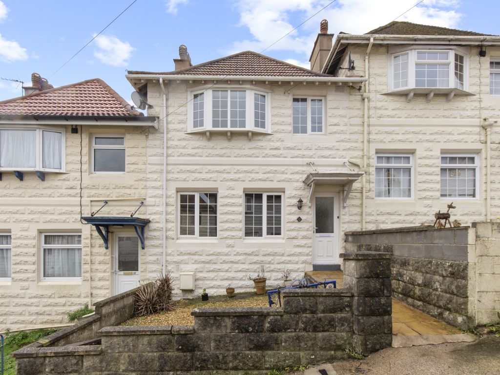 3 bed terraced house for sale in St. Davids Place, Goodwick SA64, £