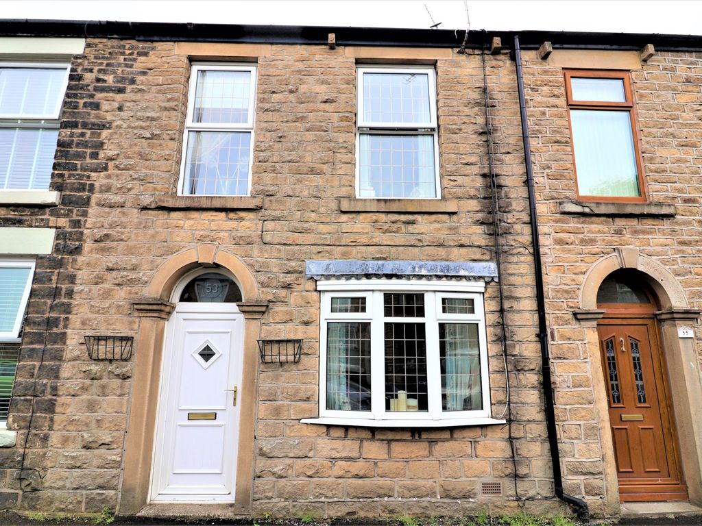 3 bed terraced house for sale in Brick Houses, Marple Road, Chisworth