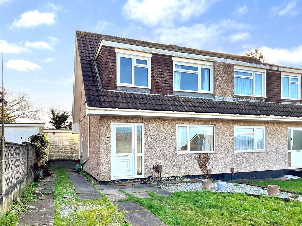 3 bed semidetached house for sale in Hawthorns, Saltash, Cornwall PL12