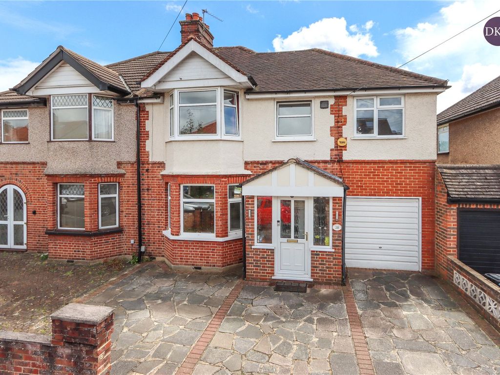 4 bed semidetached house for sale in Bushey Mill Crescent, Watford, Hertfordshire WD24, £