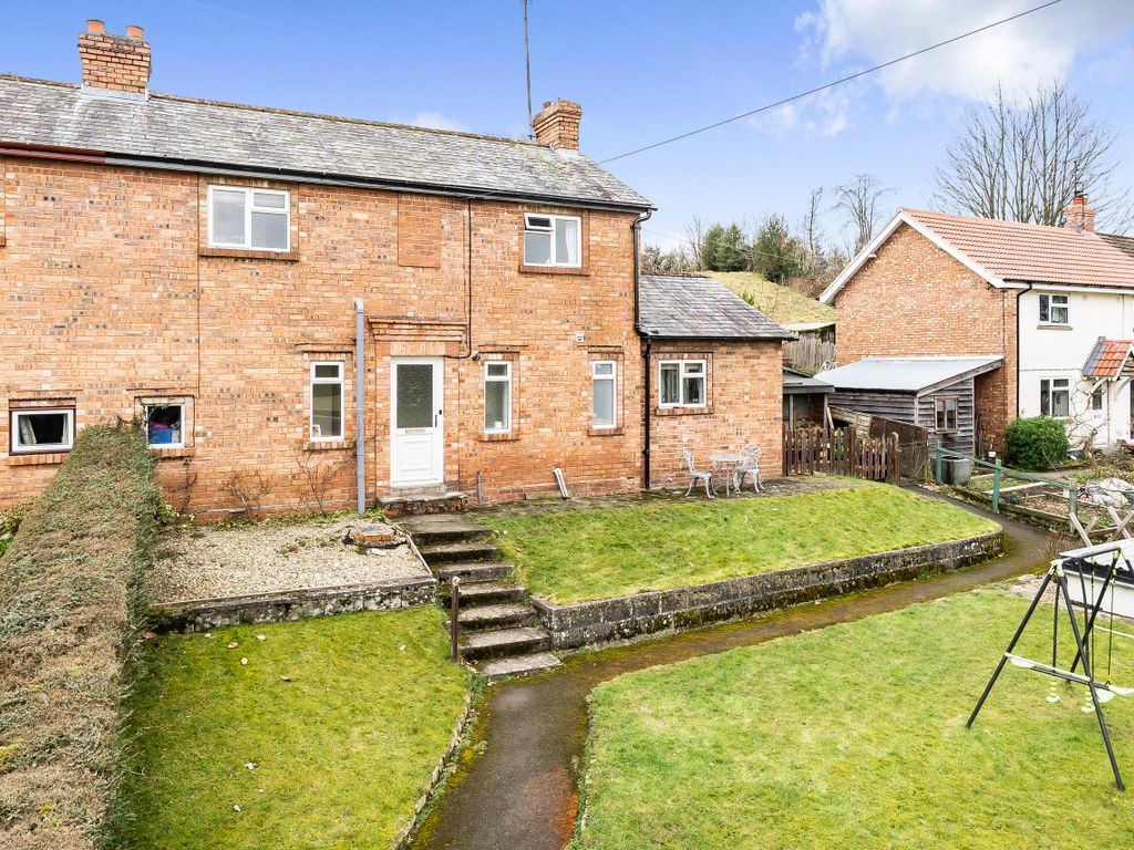 3 bed semidetached house for sale in Gladestry, Kington HR5, £250,000