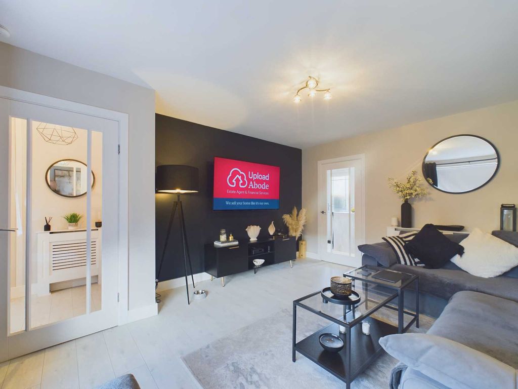 2 bed terraced house for sale in Robert Burns Avenue, Newarthill ML1, £