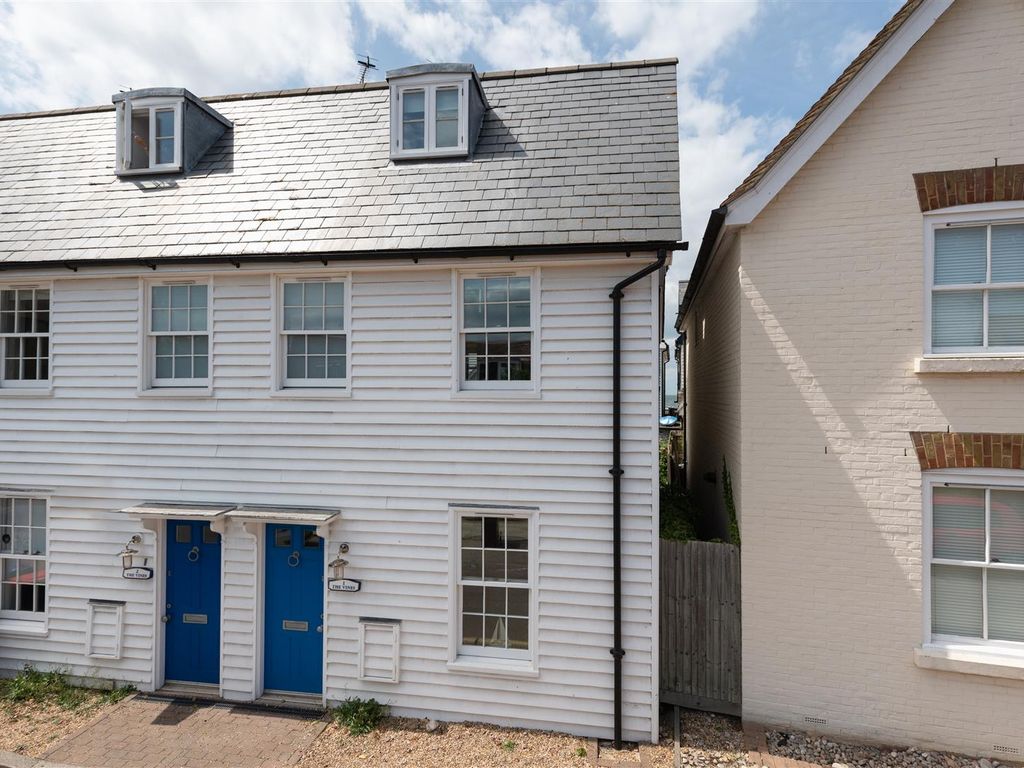 4 bed terraced house for sale in The Vines, Island Wall, Whitstable CT5