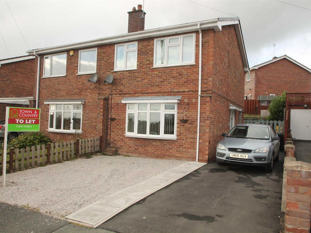 3 bed semidetached house to rent in Pen Y Cae Avenue, Gobowen