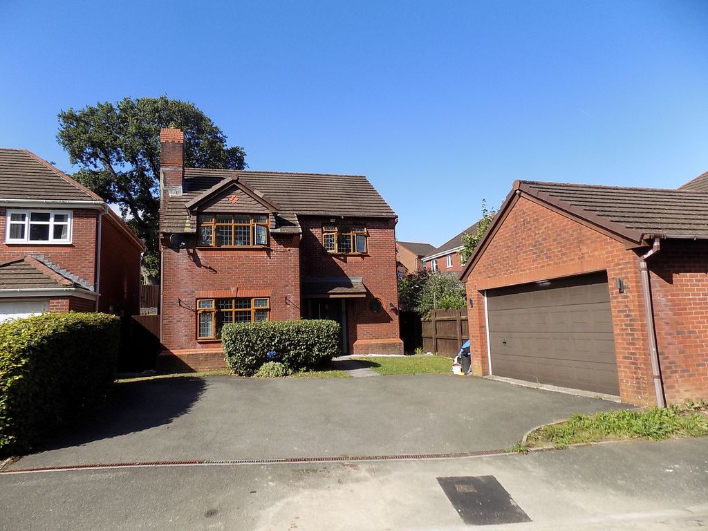 4 bed detached house for sale in Deri Cochion, Pencoed, Bridgend County
