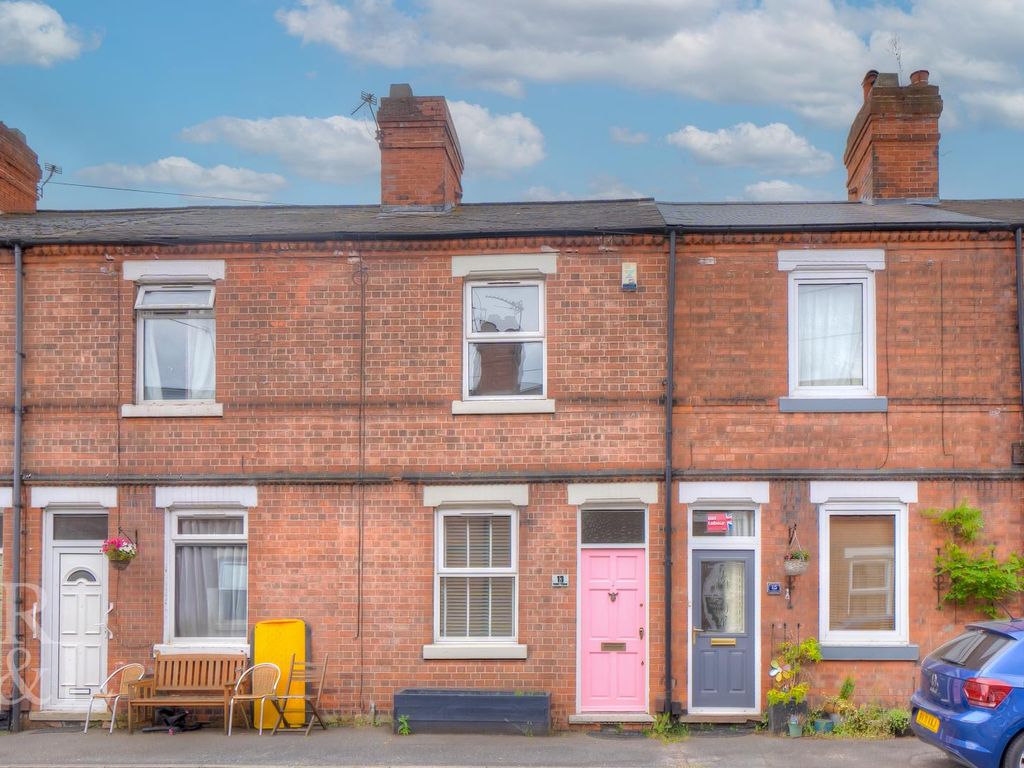 2 bed terraced house for sale in Ferriby Terrace, Nottingham NG2, £
