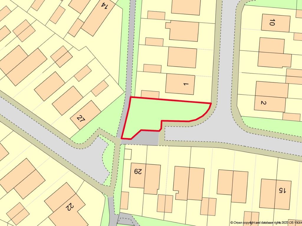 Land for sale in Land On The South Side Of, 1 Peckforton Close
