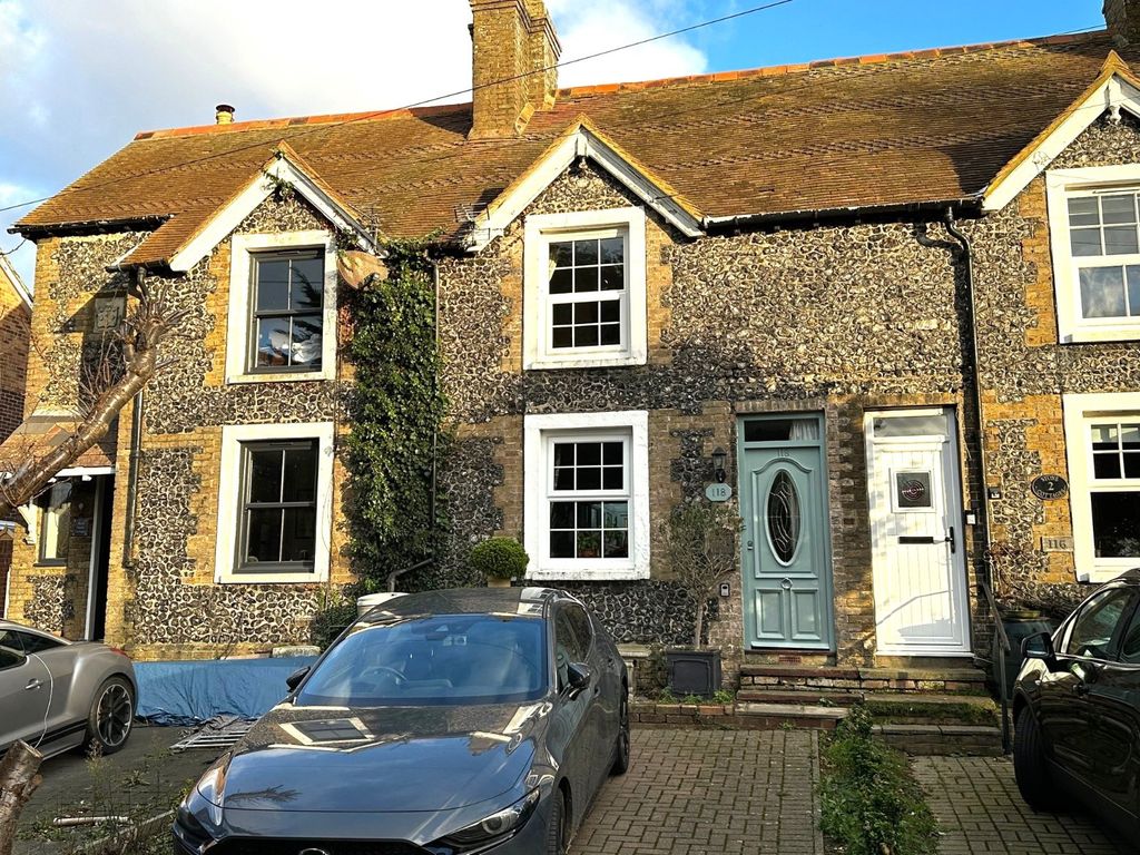 2 bed terraced house for sale in Station Road, Walmer, Deal, Kent CT14