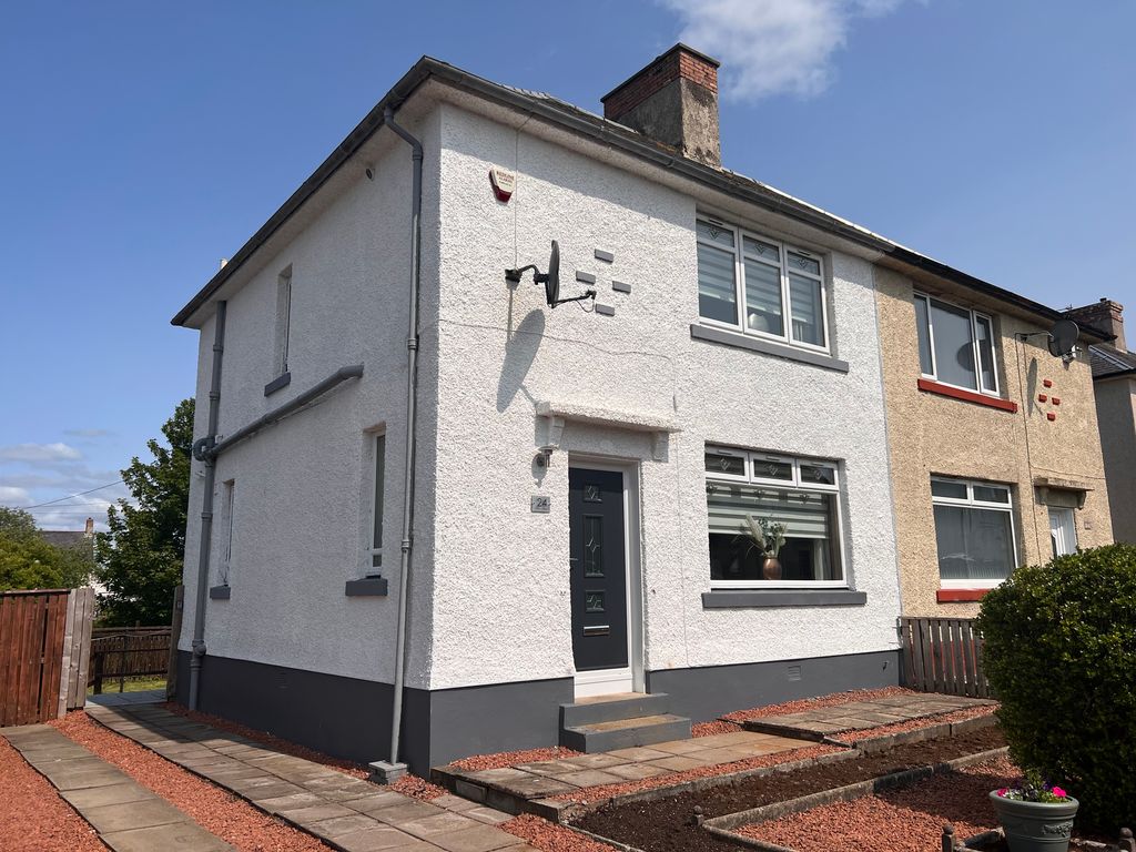 2 bed semidetached house for sale in Wilkie Crescent, Larkhall ML9