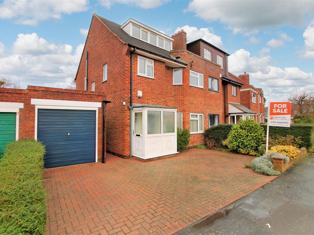 4 bed semidetached house for sale in Park Crescent, Oadby, Leicester LE2 Zoopla