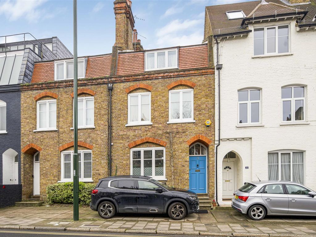4 bed terraced house for sale in Petersham Road, Richmond TW10, £