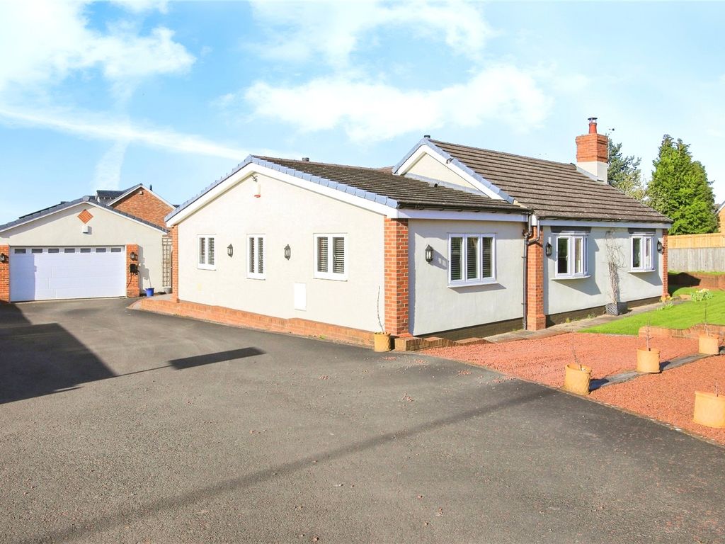 5 bed bungalow for sale in The Avenue, Medburn, Newcastle Upon Tyne, Northumberland NE20, £