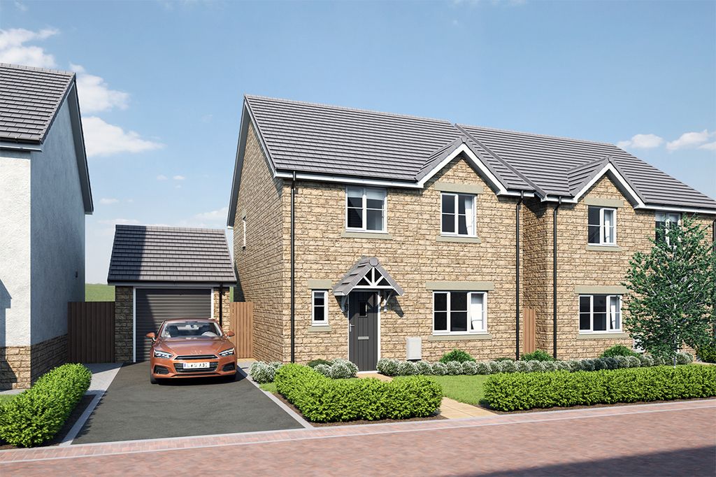 New home, 4 bed detached house for sale in "The Mylne" at Chard Road