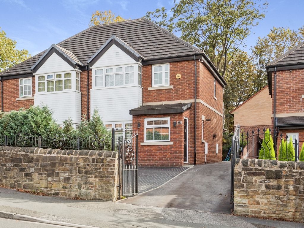 3 bed semidetached house for sale in Burgh Mill Lane, Dewsbury WF13, £