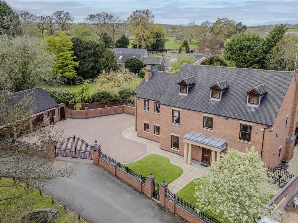 5 bed detached house for sale in Crakemarsh Hall, Rocester, Uttoxeter