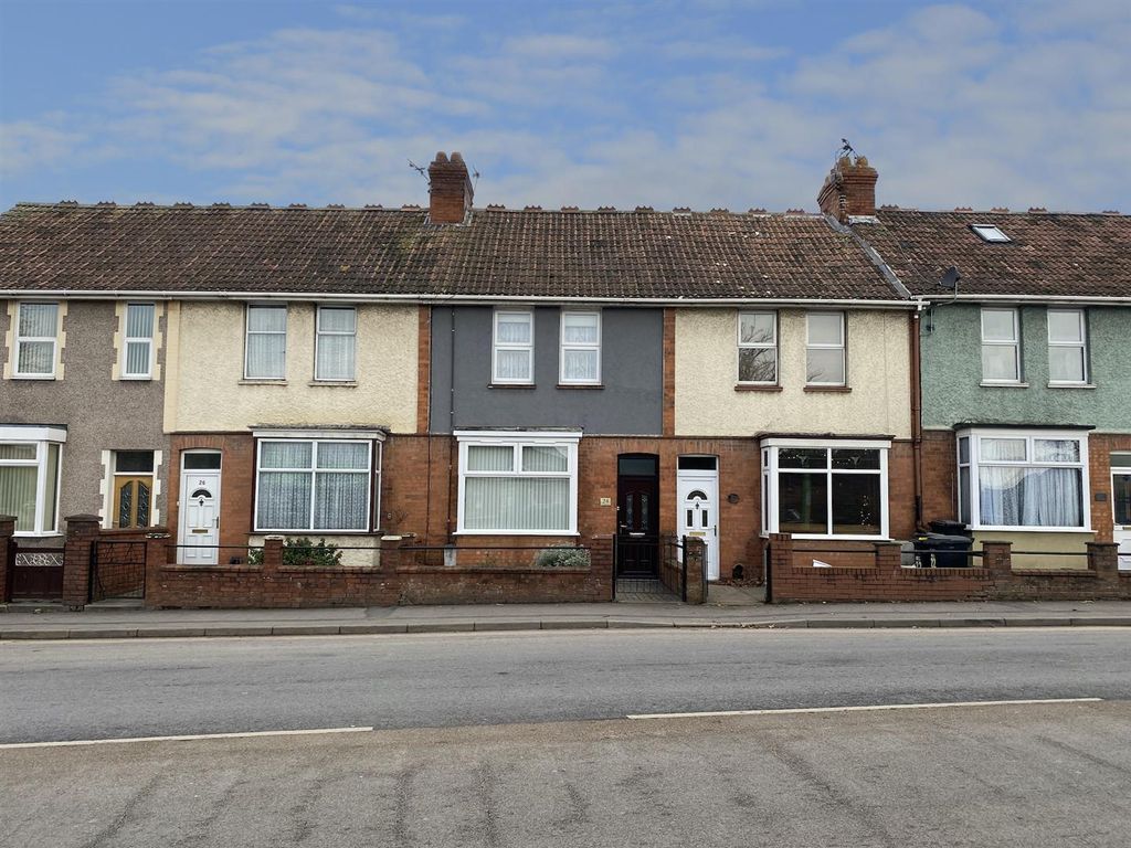 2 bed terraced house for sale in Weston Zoyland Road, Bridgwater TA6, £