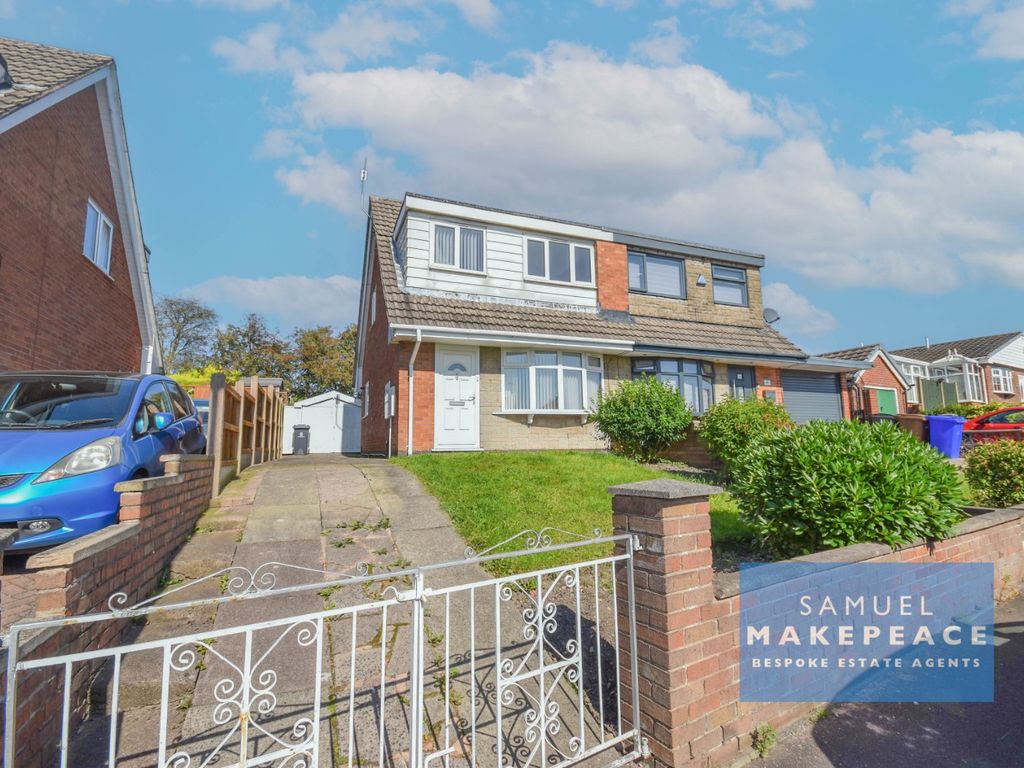 3 bed semidetached house for sale in Dovedale Close, Goldenhill, Stoke