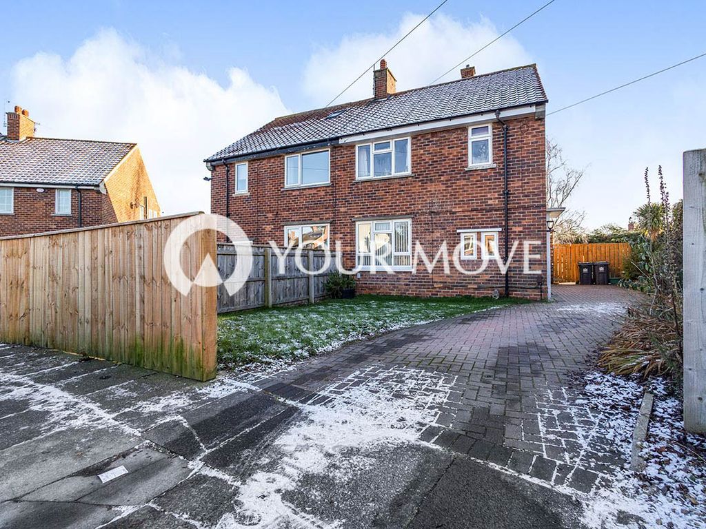3 bed semidetached house for sale in Witton Crescent, Darlington