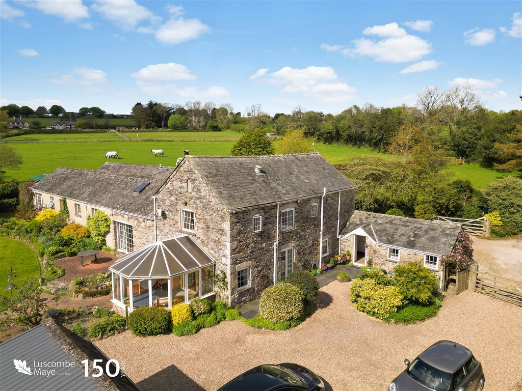 6 bed detached house for sale in Bickleigh, Plymouth PL6, £1,250,000