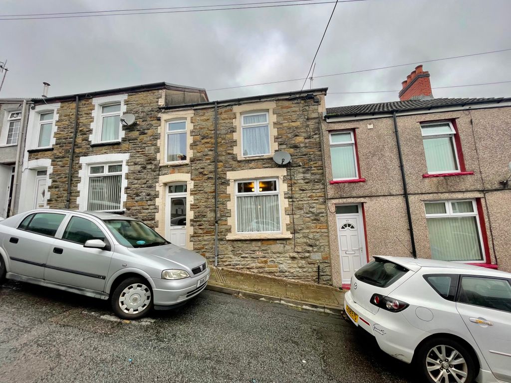 3 bed terraced house for sale in Greenfield Street, Pontlottyn, Bargoed