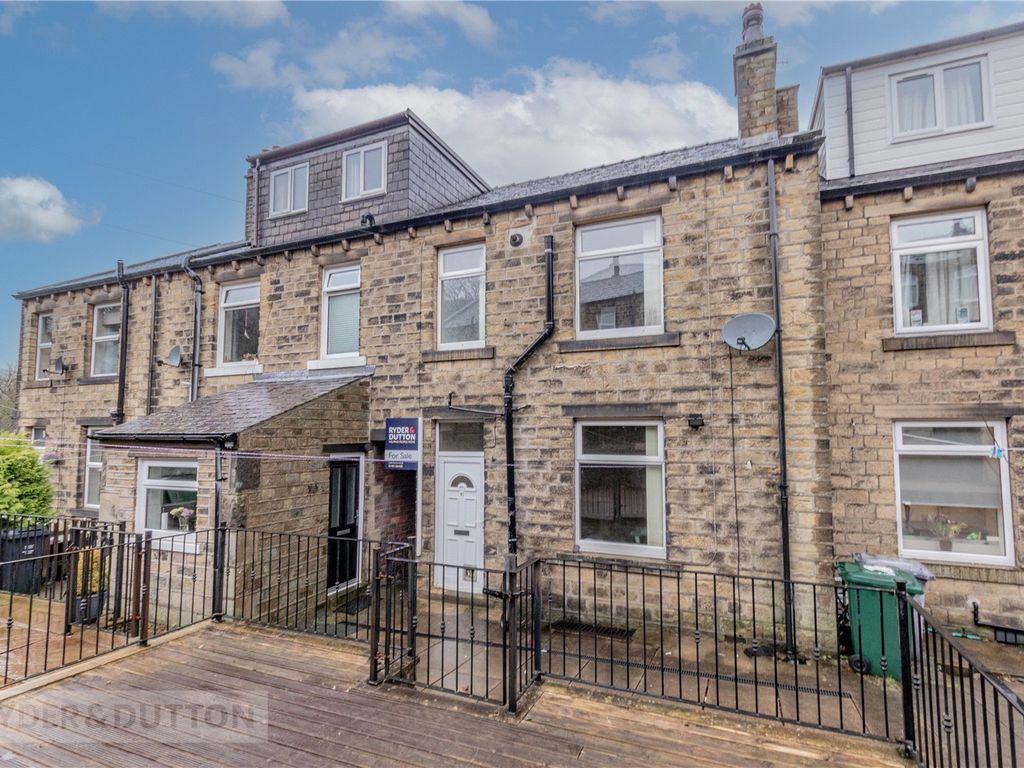 1 bed terraced house for sale in Carrs Road, Marsden, Huddersfield