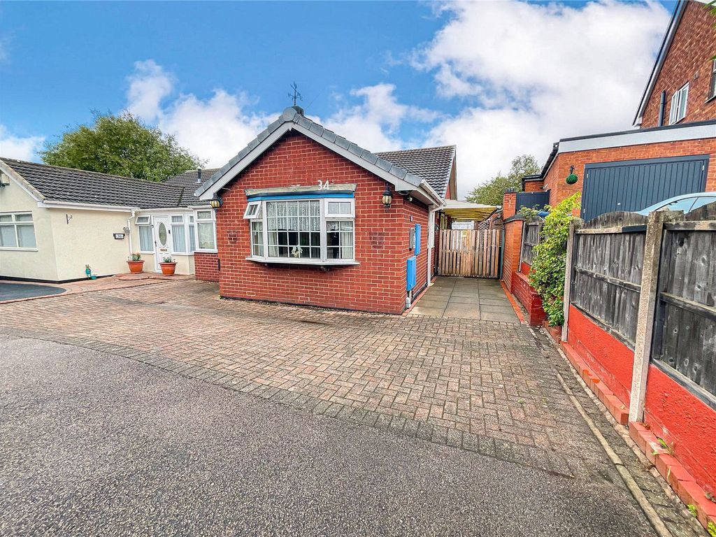 2 bed bungalow for sale in Ashleigh Drive, Tamworth, Staffordshire B77