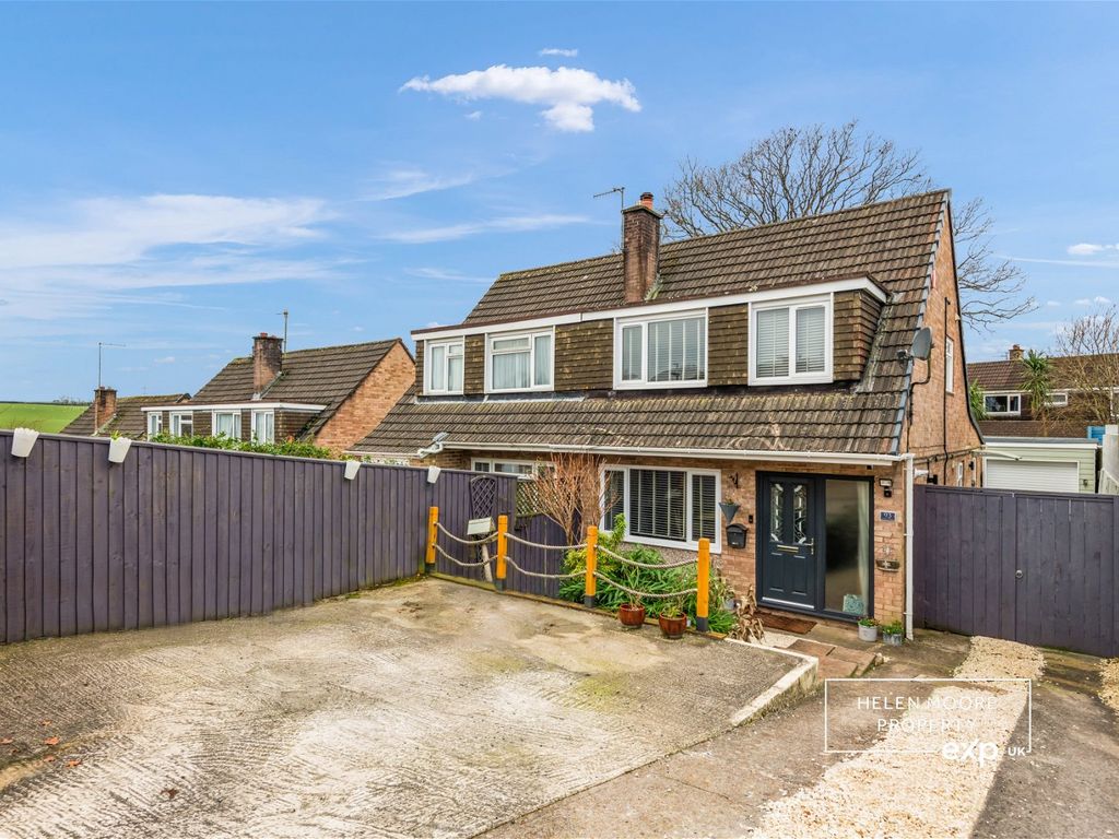 3 bed semidetached house for sale in Cleeve Drive, Ivybridge, Devon