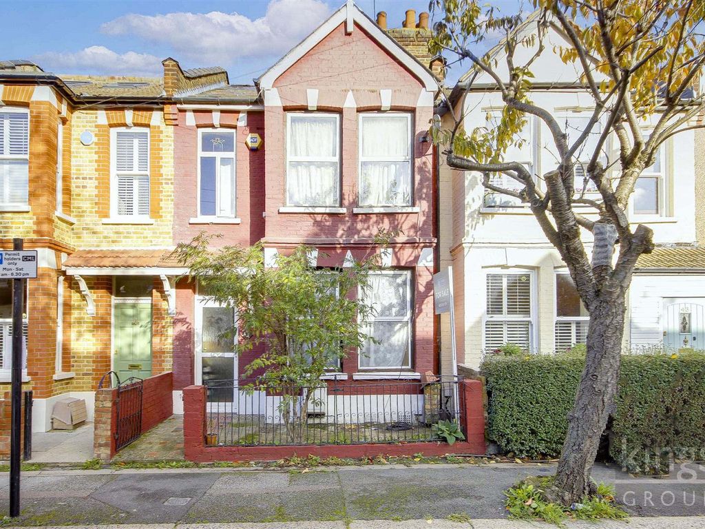 3 bed terraced house for sale in Cassiobury Road, London E17, £650,000