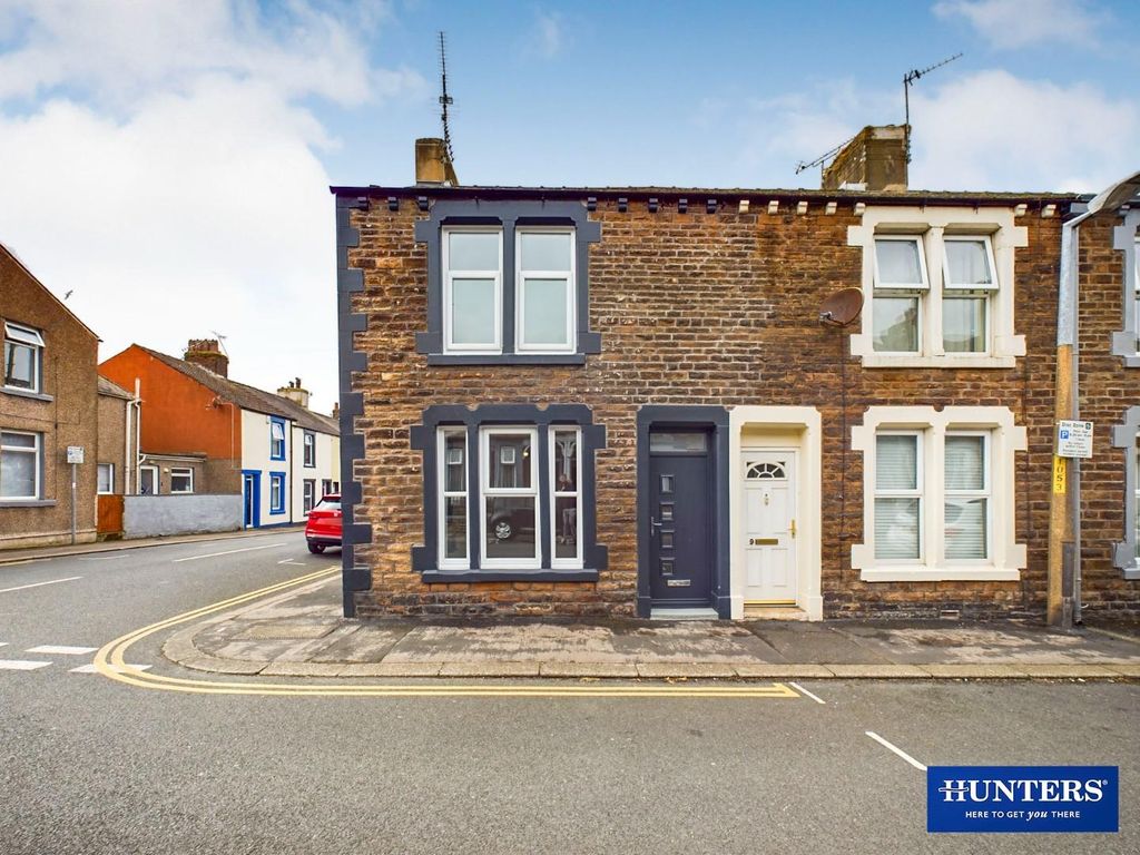 3 bed terraced house for sale in Gray Street, Workington CA14, £159,950