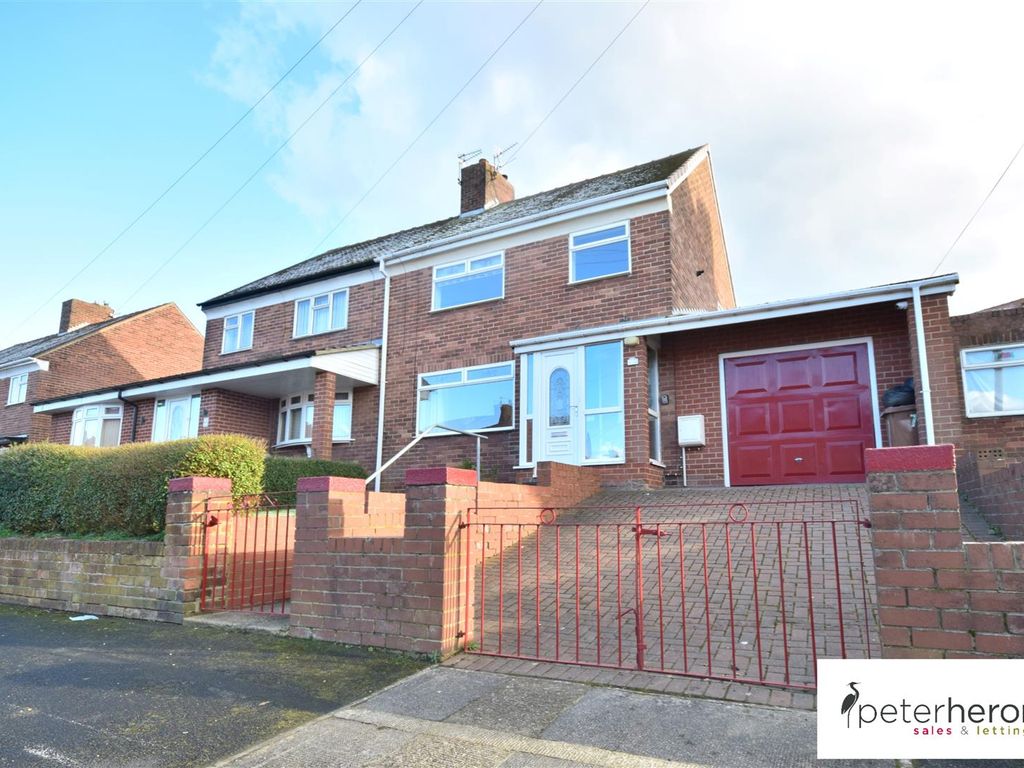 3 bed semidetached house for sale in Davison Avenue, Silksworth