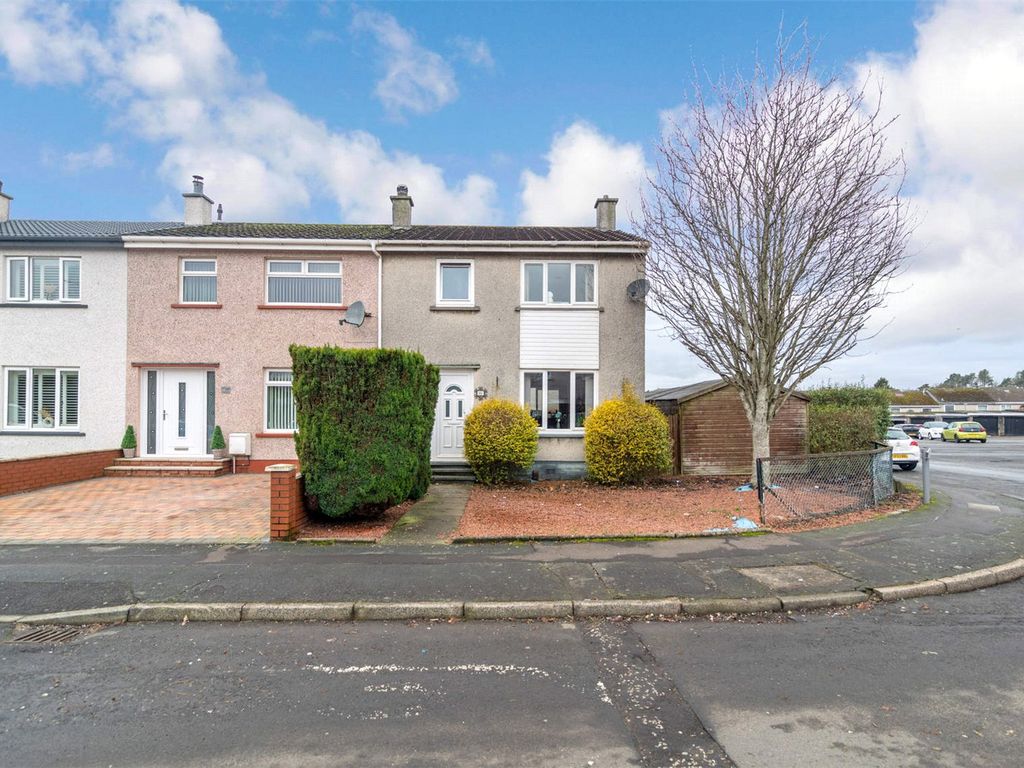 3 bed end terrace house for sale in Bannerman Drive, Kilmarnock, East